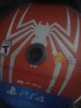 Sony PS4 Spider-Man Game Disc